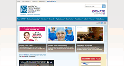 Desktop Screenshot of aofas.org